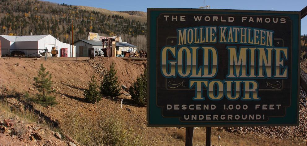 The Mollie Kathleen Gold Mine attraction in Cripple Creek, Colorado. File photo: Getty Images
