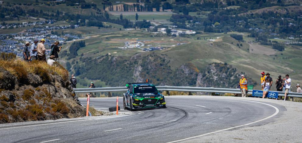 Action from a past Coronet Peak Hill Climb. PHOTO: SUPPLIED