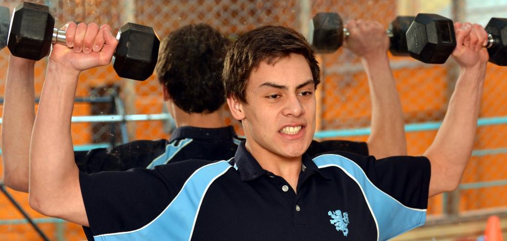 Tame Govaerts pumping weights in 2014.