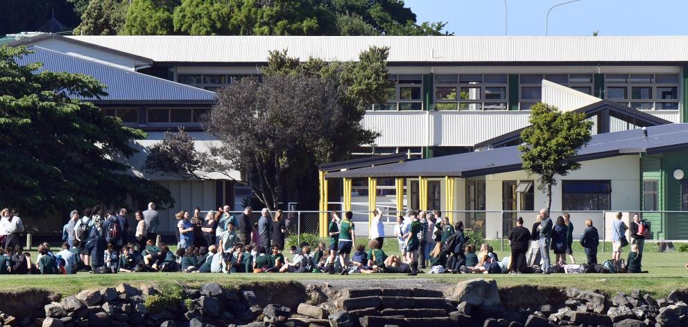 Bayfield High School students were evacuated from their classrooms yesterday after the school...