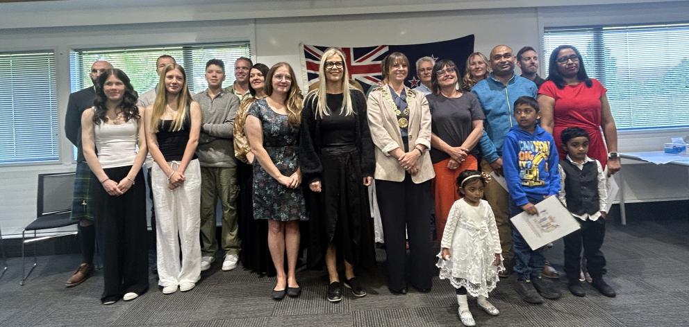 New Zealand's newest citizens were welcomed at a ceremony in Alexandra on Friday. Mayor Tamah...