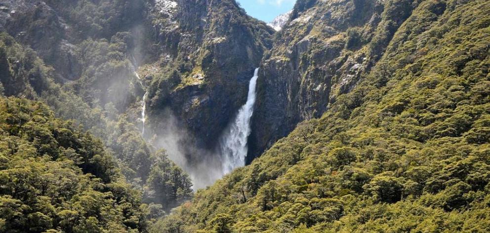 The view from the Devils Punchbowl Walking Track in Arthur's Pass National Park. Photo: DOC