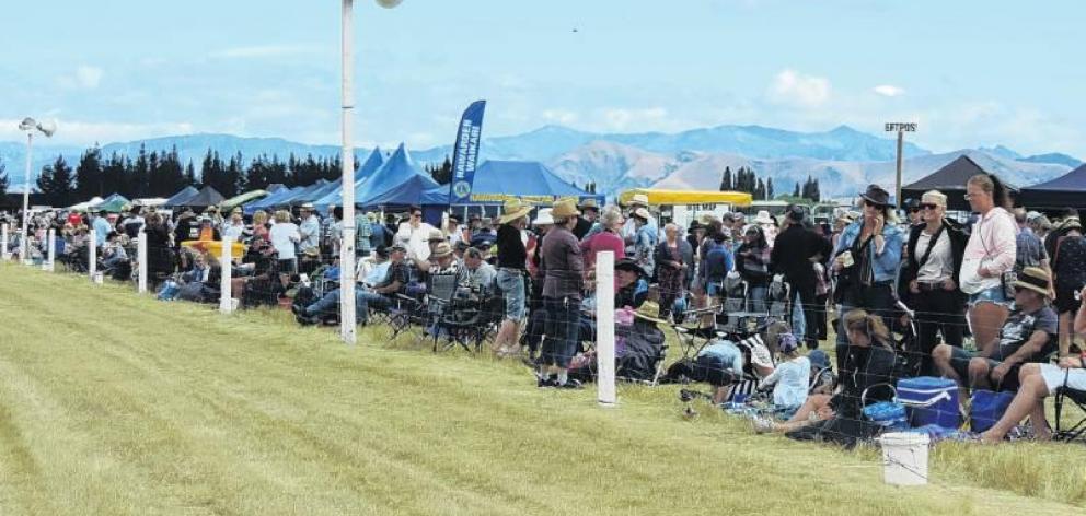 The historic Hurunui racecourse at Medbury. PHOTO: FILE