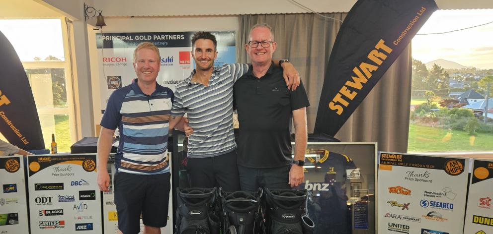 Second place was Deloitte: Luke Murdock, Doug Barton, Tony Evans, (absent: Mike Burrows).