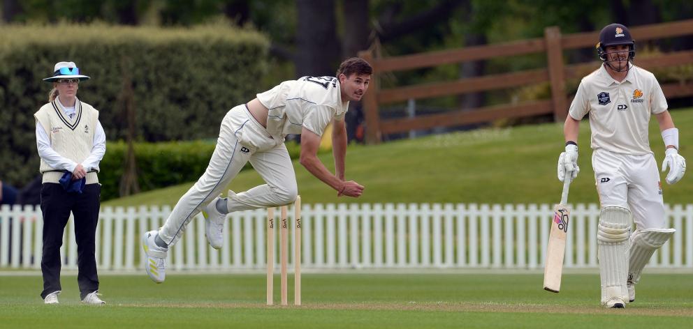 Volts pacer Jarrod McKay, seen here in action against Wellington in November, is having a...
