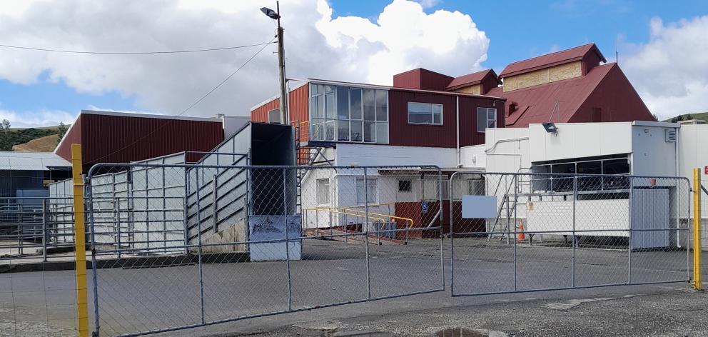 The former Black Origin Meat Processors factory, which processed Wagyu beef, in Gore. PHOTO:...