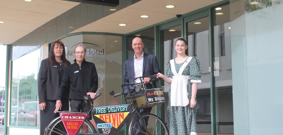 Looking forward to celebrating 60 years of Invercargill’s Kelvin Hotel this weekend are (from...