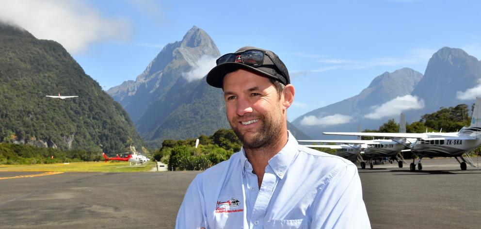 Glacier Southern Lakes Helicopters owner Luke McEwan says operators need a future. PHOTO: STEPHEN...