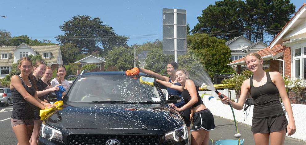Trinity Catholic College senior girls’ volleyball team raise funds for the national competition...