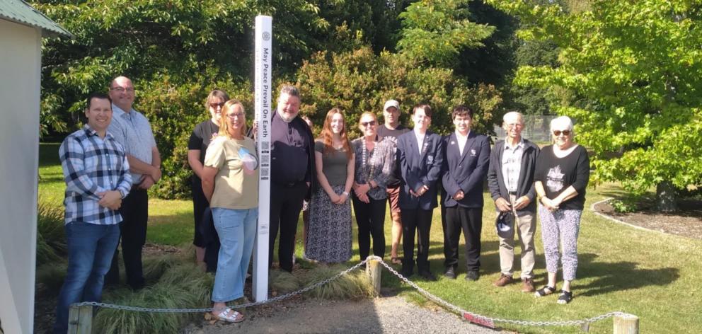 A peace pole has been unveiled at the Trees of The World rest area in Temuka. There are more than...