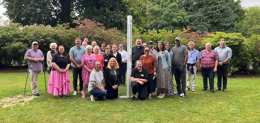 Another pole was unveiled earlier this month in the Geraldine Domain, on the Arts and Sculpture...