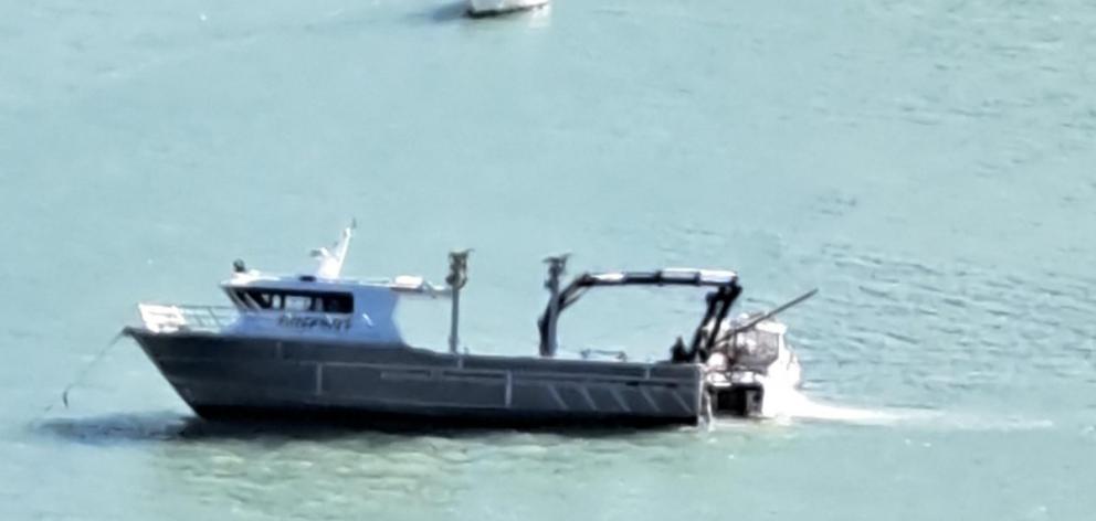 The yacht was successfully refloated yesterday afternoon. Photo: ECan