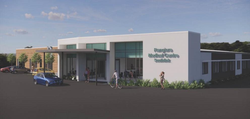 An artist's impression of the proposed new after-hours facility to be built at the Rangiora...
