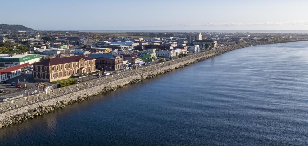 Greymouth town and Grey River, West Coast, New Zealand. PHOTO: WIKIPEDIA