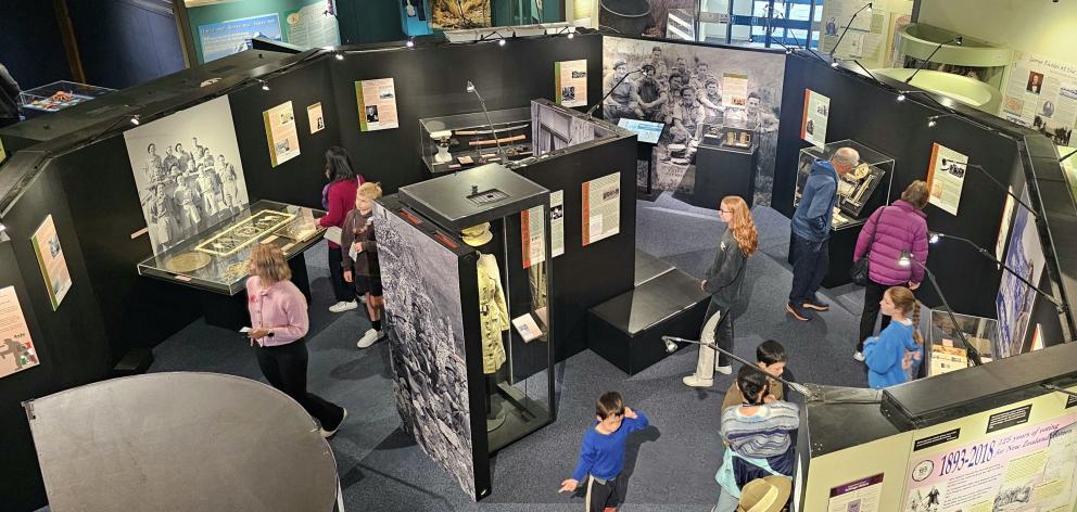 The exhibition features a plethora of local items and stories associated with World War 2.