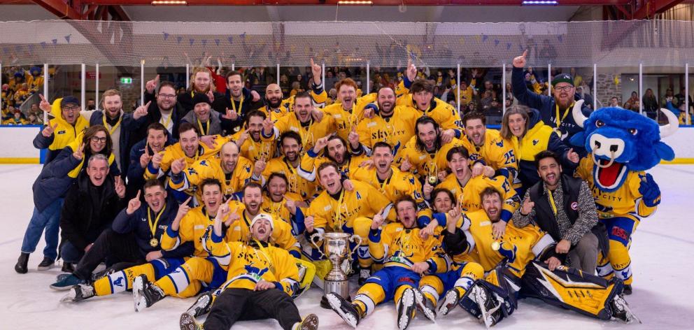 Queenstown’s Central Otago Sports Award team of the year SkyCity Stampede. PHOTOS: SUPPLIED