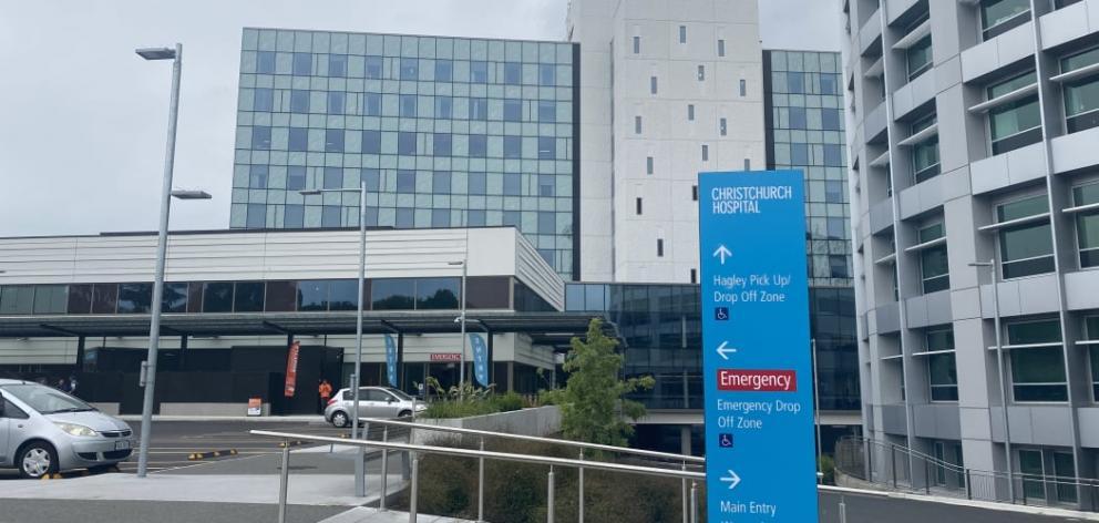 Christchurch Hospital. Photo: Supplied / Te Whatu Ora