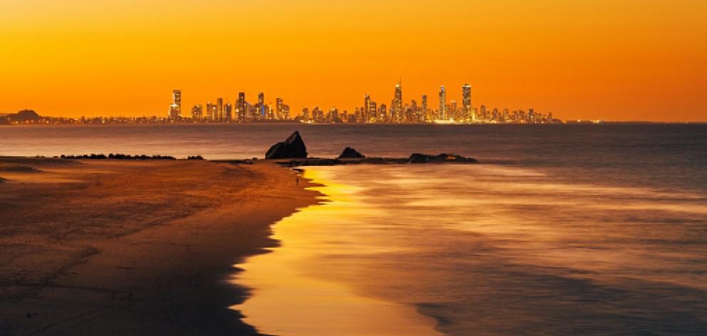 Autumn sunset on the Gold Coast. Photo: Getty Images