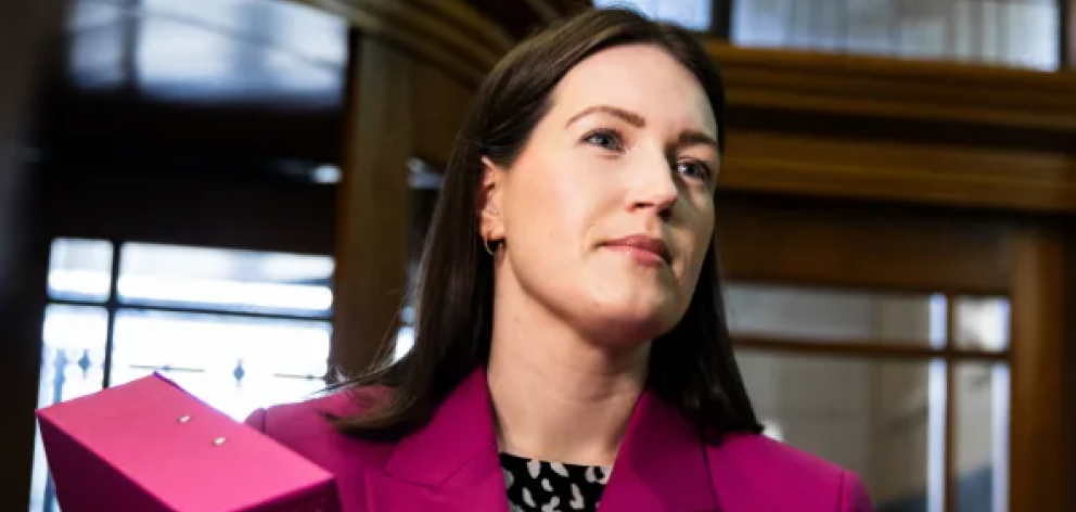 Workplace Relations and Safety Minister Brooke van Velden. Photo: RNZ