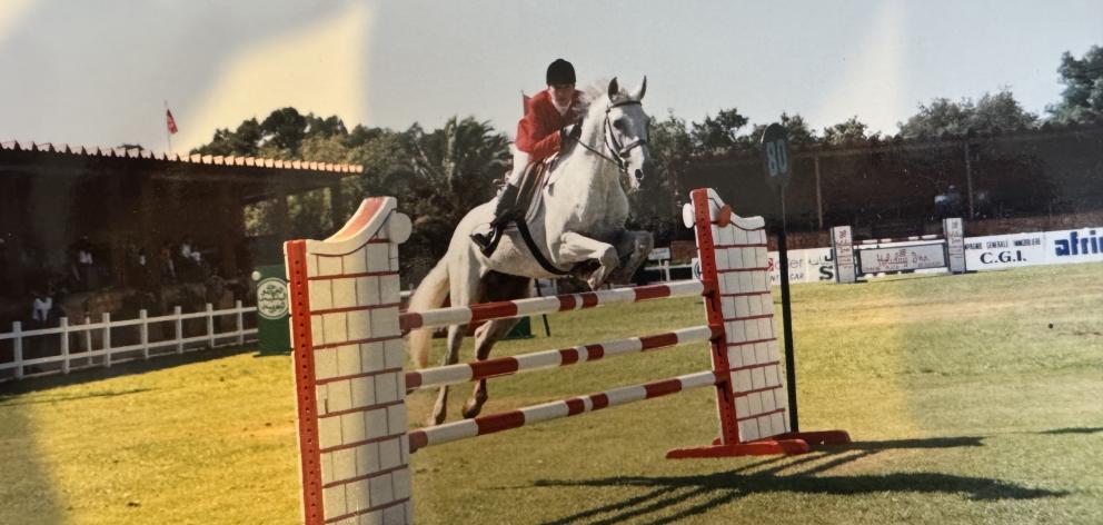 Alexa Bell’s first career was in equestrian sports and she holds a world record.