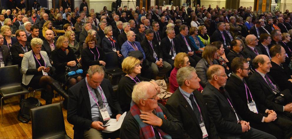 A 2016 LGNZ conference. PHOTO: GERARD O’BRIEN
