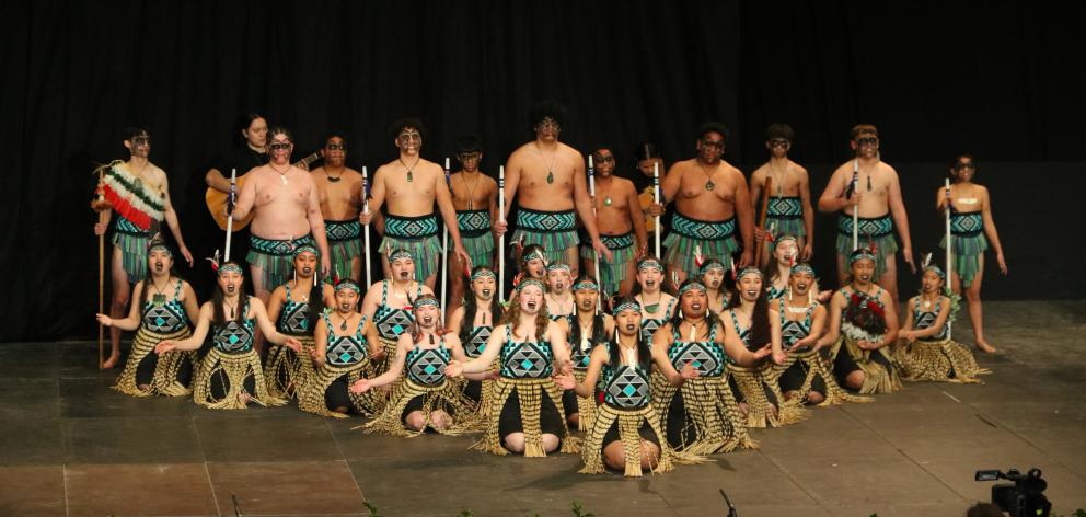 The inaugural Waitaki combined kapa haka group Te Matahiapo finished third at the Te Hautoka kapa...