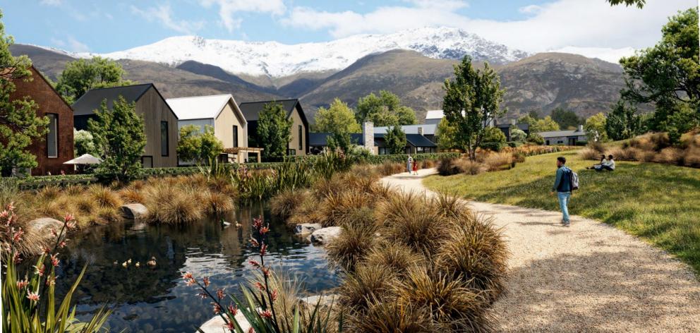 An artist’s impression showing part of the proposed Ridgeburn subdivision. PHOTO: SUPPLIED



