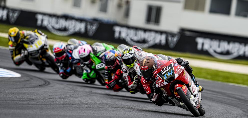 Cormac Buchanan finished 11th at the Australian Grand Prix in tough conditions. PHOTOS: MANU TORMO