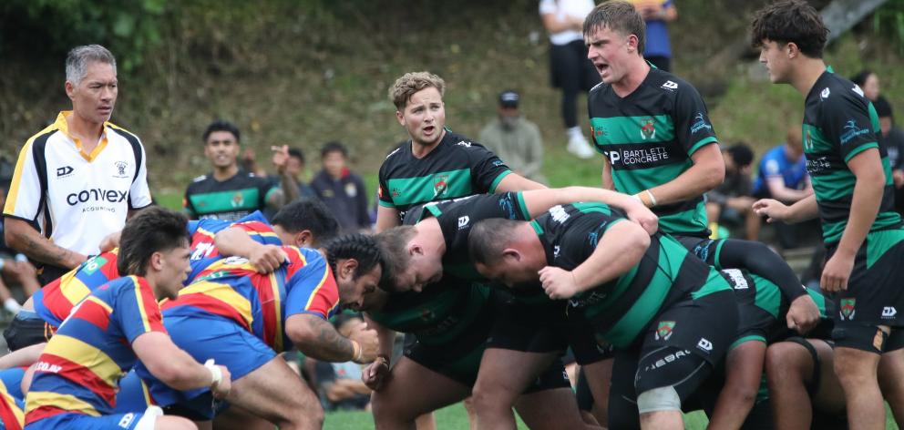 New Linwood halfback Alex Johnson in action during preseason after joining from Auckland’s...