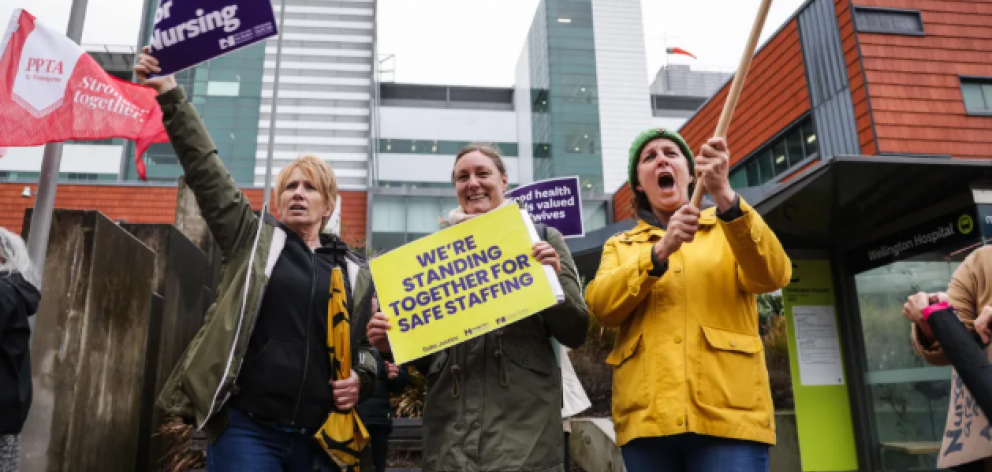 More than 36,000 nurses, midwives and healthcare assistants walked off the job for 24 hours from...