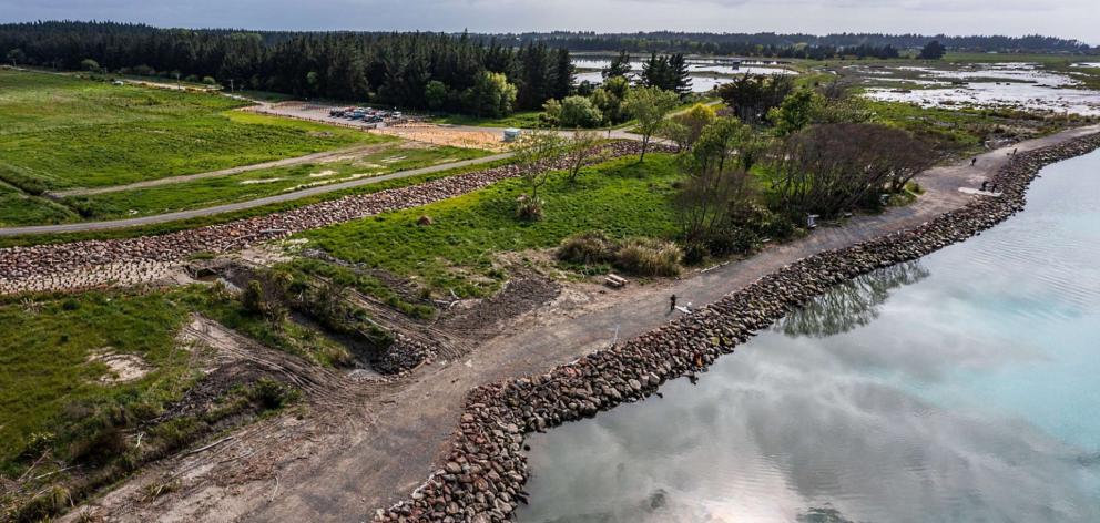 Kaiapoi is protected by works on the Waimakariri and Kaiapoi rivers, including at McIntoshs bend....