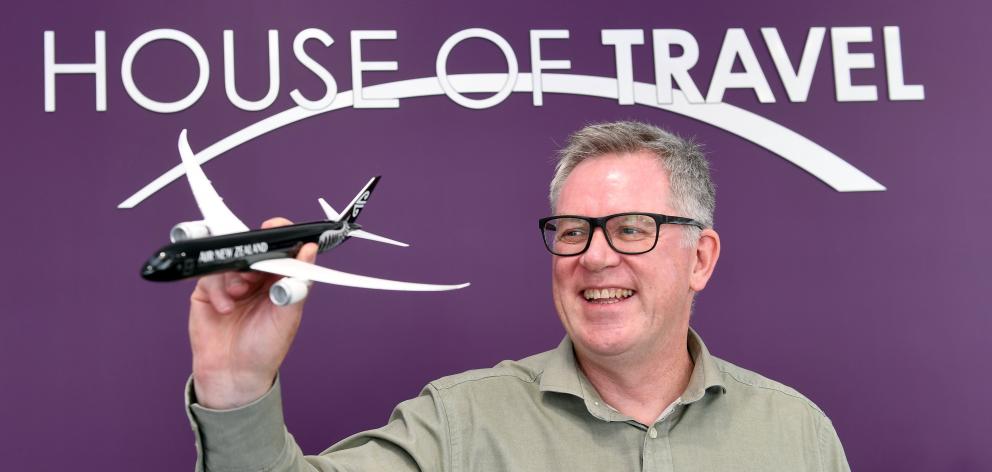 House of Travel Dunedin owner Tony Boomer says it's been a long road and border changes were a...