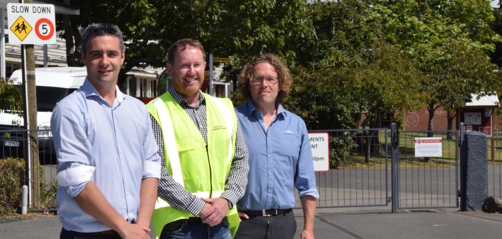 Celebrating the safety improvements made to aid safety and traffic flow in Sickels St, Fairfield...