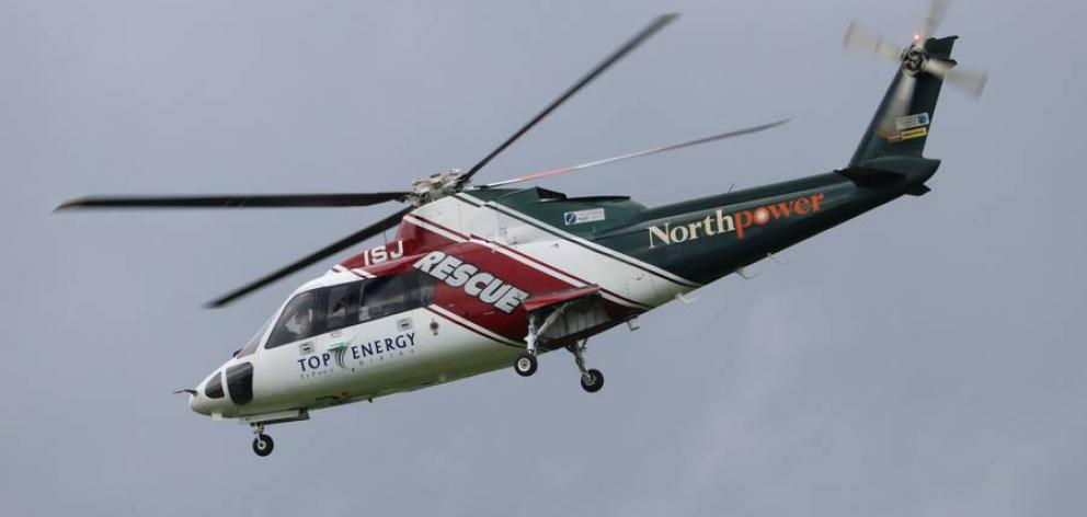 The Northland Rescue Helicopter had been called and was landing at a nearby sports ground to take...