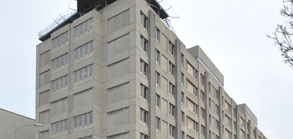 The ward block is less than 40 years old, but it has been affected by a lack of maintenance dating back to the time when spare bits of land were being sold off. Photo: ODT