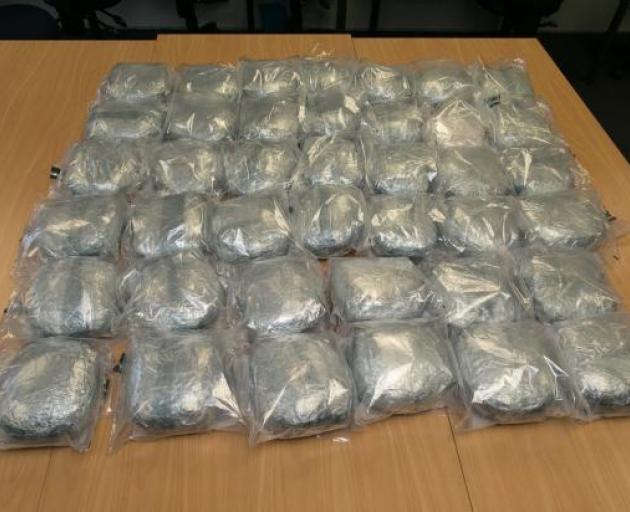 The drugs were discovered in boxes of safety lamps. Photo NZ Police