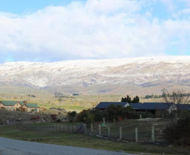 Old Man Range in Central Otago. Photo: ODT files 