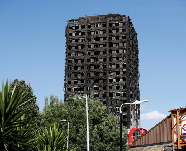 At least 71 people died in the Grenfell Tower fire. Photo: Reuters 