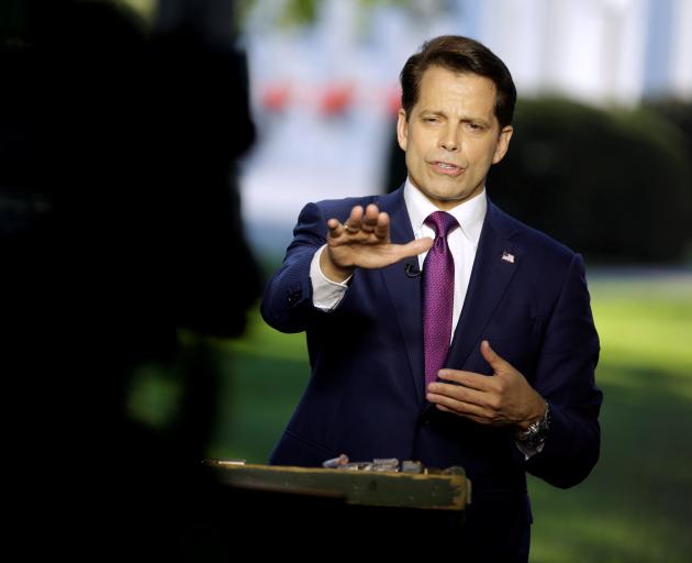 White House communications director Anthony Scaramucci. Photo: Reuters 