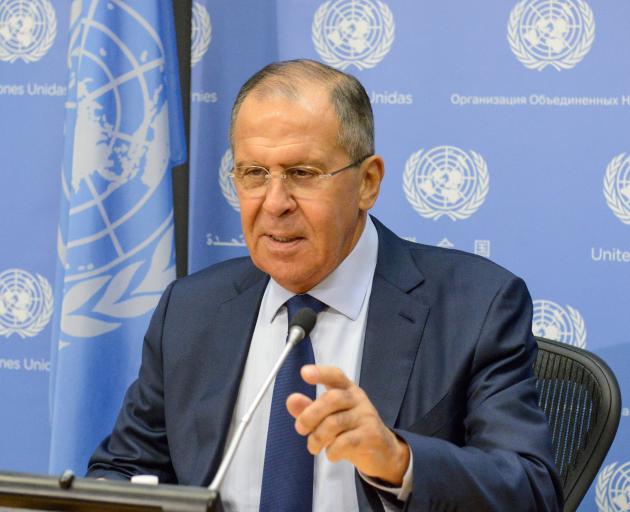 Russia's Foreign Minister Sergey Lavrov. Photo: Reuters 