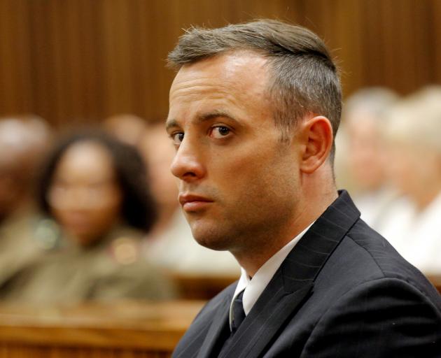 Oscar Pistorius has now been sentenced to 13 years and five months behind bars. Photo: Reuters 