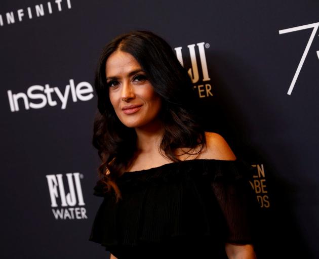 Salma Hayek said she was inspired to share her experiences after other women came forward. Photo: Reuters 