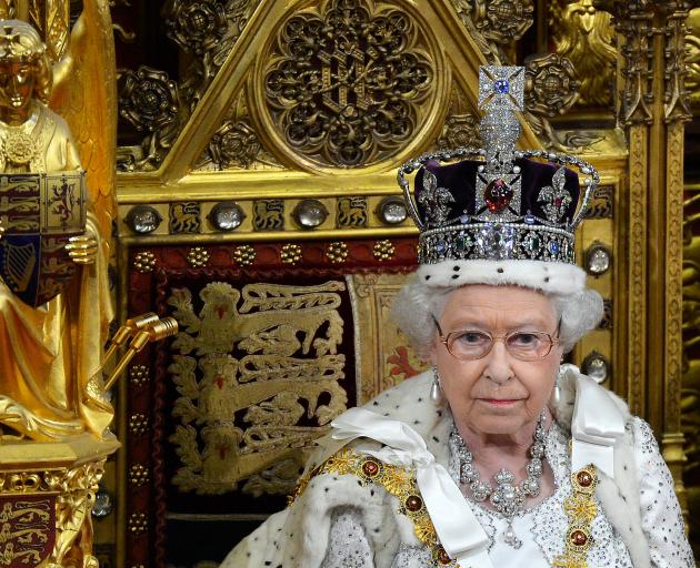 The Queen wears the diamond-encrusted Imperial State Crown at formal occasions such as the...