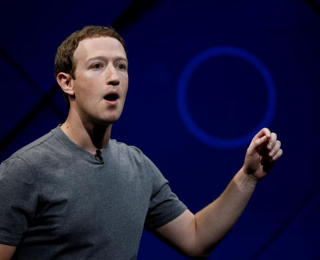 Facebook's chief executive Mark Zuckerberg. Photo: Reuters 