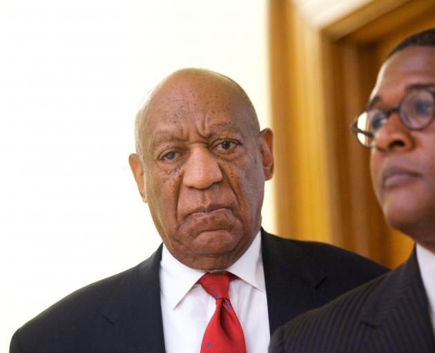 Bill Cosby after the verdict at the Montgomery County Courthouse. Photo: Reuters 
