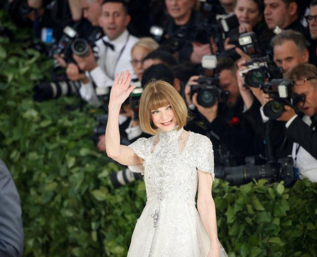 Anna Wintour arrives at the Metropolitan Museum of Art Costume Institute Gala in May.  Photo:...