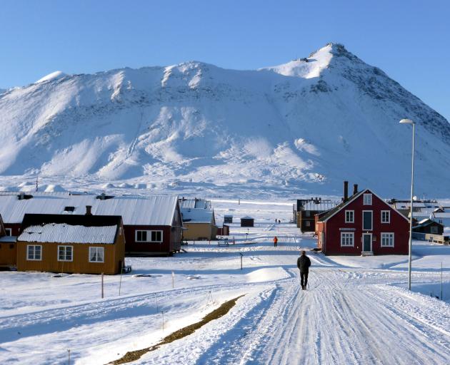 The NY-Aalesund on the Svalbard archipelago. Photo: Reuters 