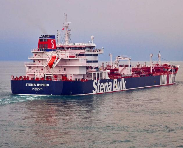 The Stena Impero, the British-flagged vessel owned that Iran claims to have seized. Photo:...