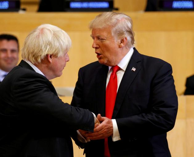 Boris Johnson and Donald Trump will have to hammer out a US-Britain free trade agreement seen as...