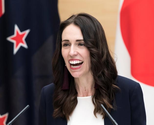 Prime Minister Jacinda Ardern, pictured in Japan  last week, will meet US President Donald Trump...
